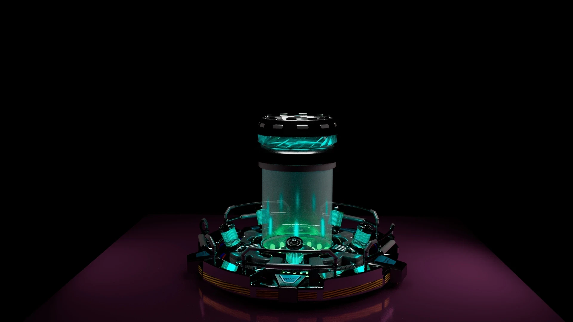 Sci Fi Mechanical Prop - 3D Hard Surface Modeling