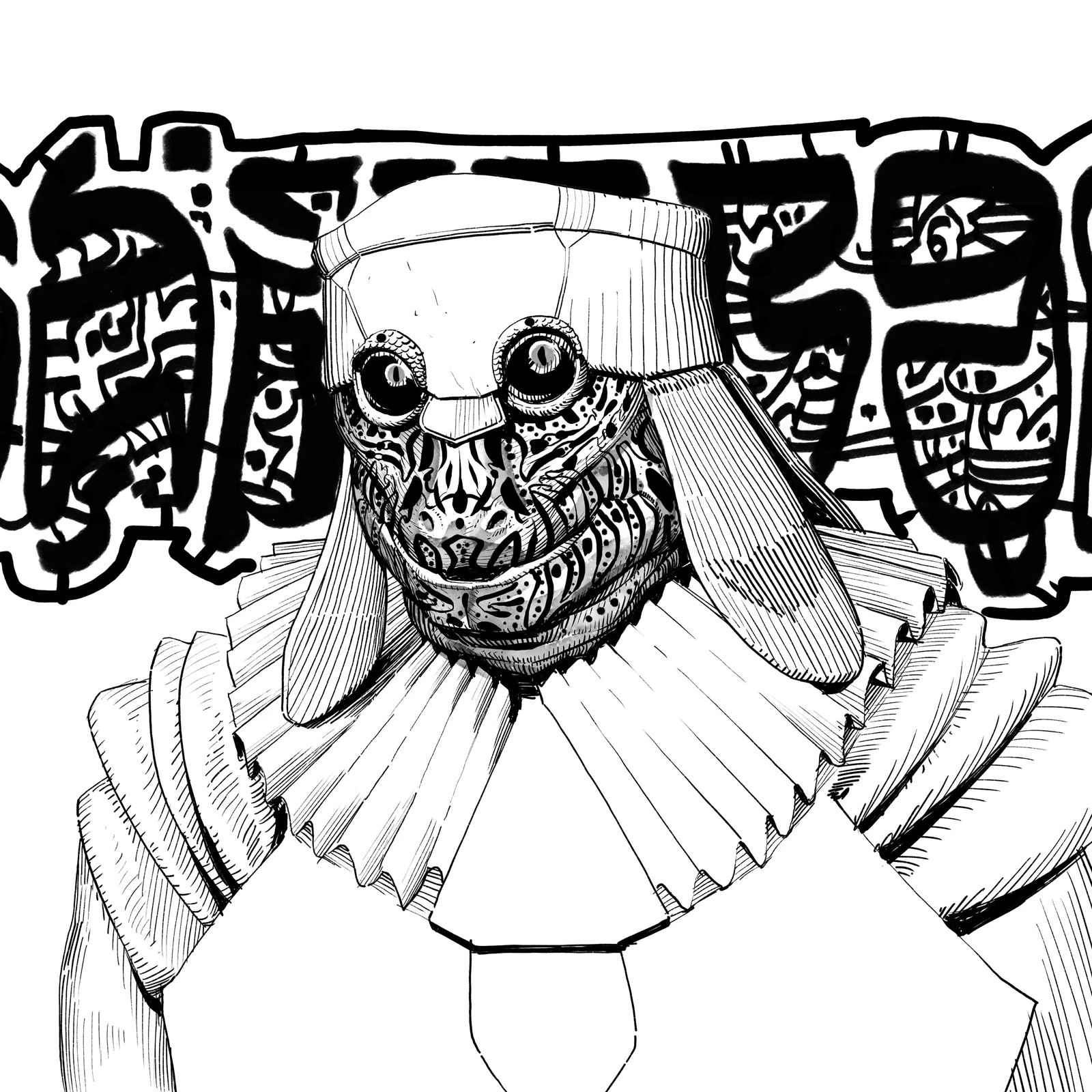 Head #24 - Ornate