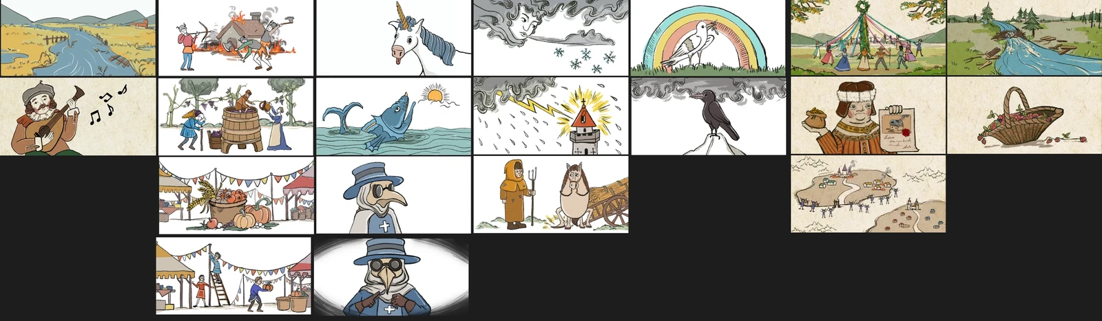 2D Illustrations