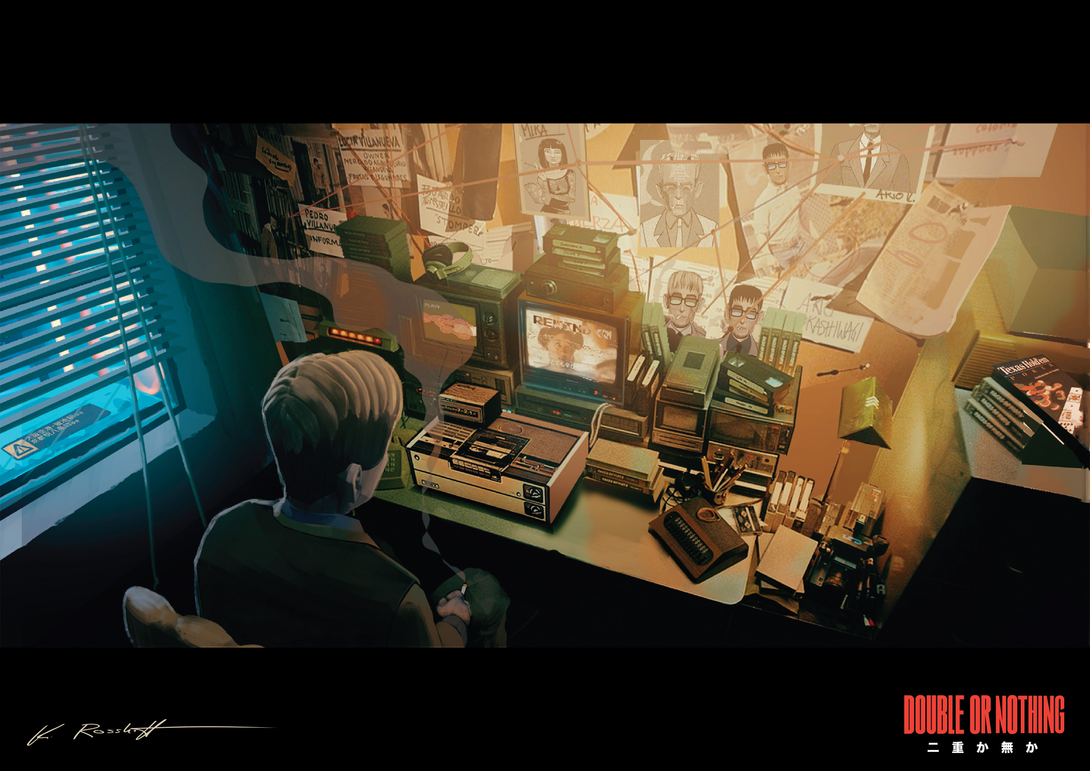 Early Concept Art of the American research.