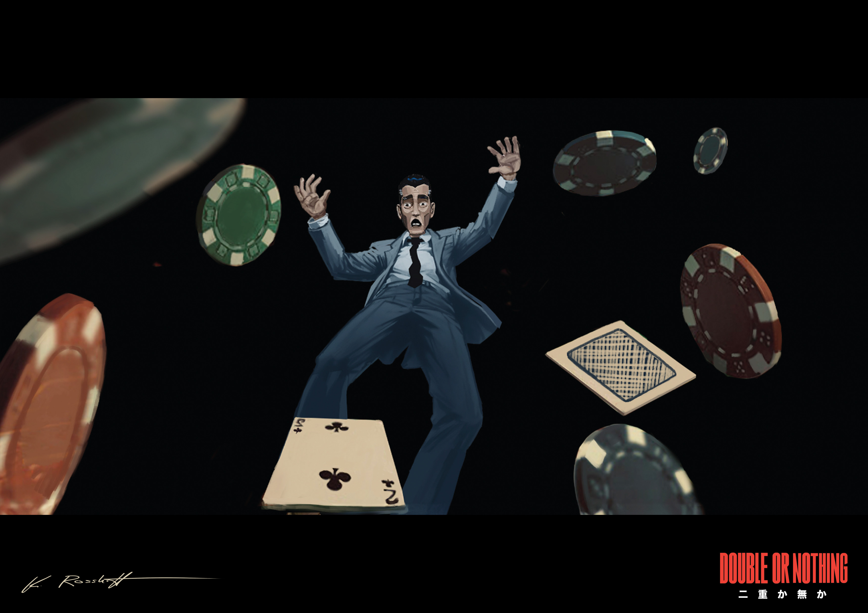 Early Concept Art of the trip sequence.