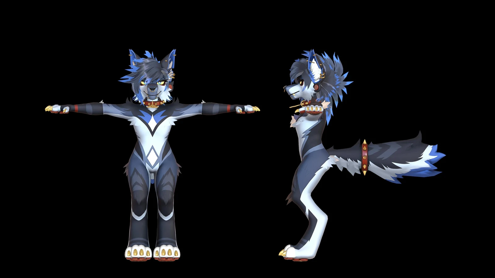 Front and Side
Rendered in Unity