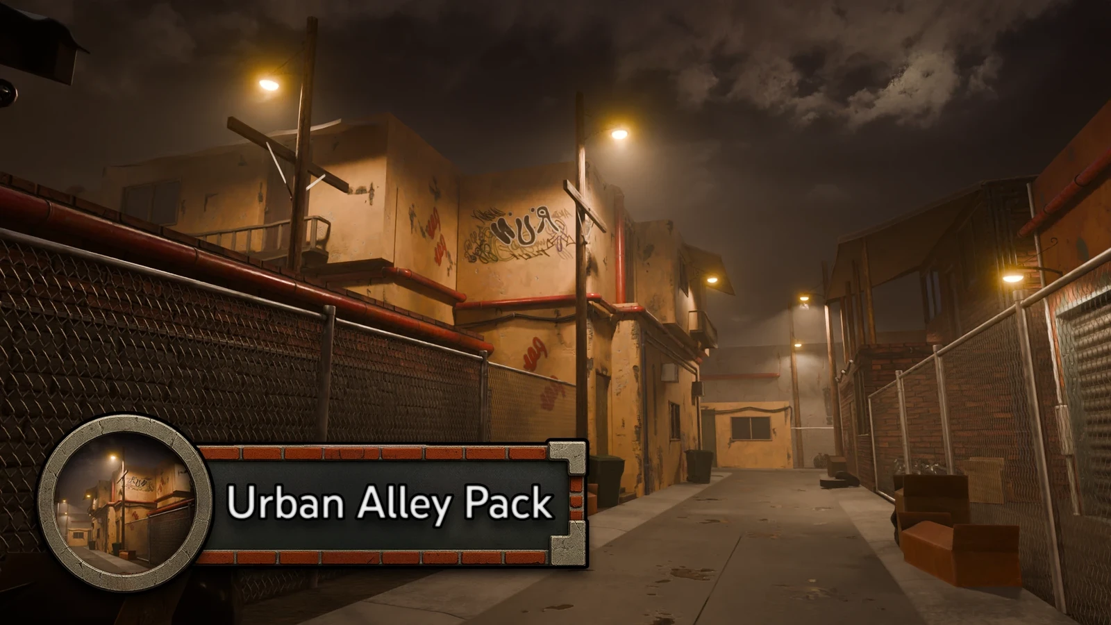 3DT Modular Street Pack – Stylized Asset Collection