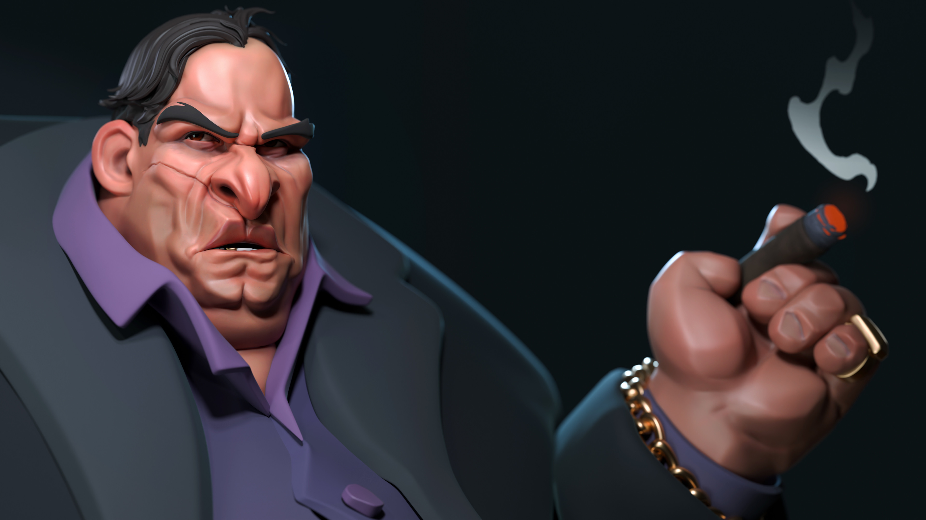 Blender Render Close Right