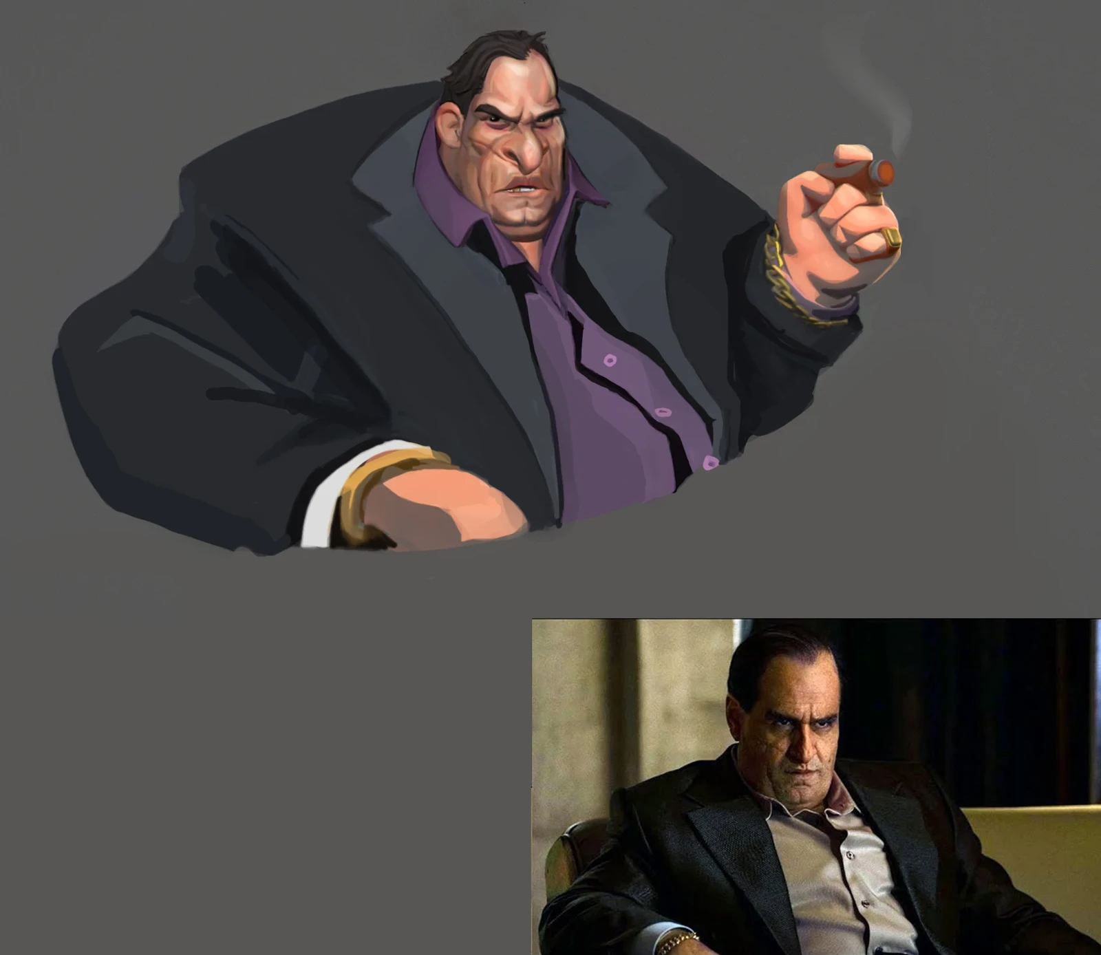 Original 2D concept by me (photoshop)