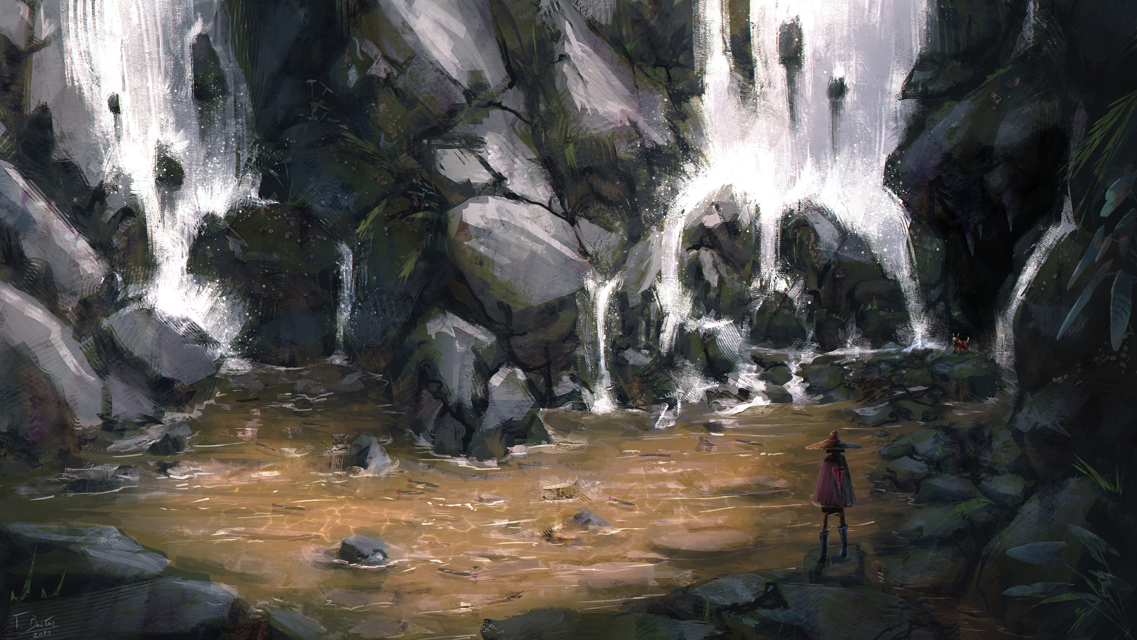 A água purifica e lava a superfície, deixando somente suas benesses penetrarem o interior da terra.
--
Water purifies and washes the surface, allowing only its benefits to penetrate the interior of the soil.



