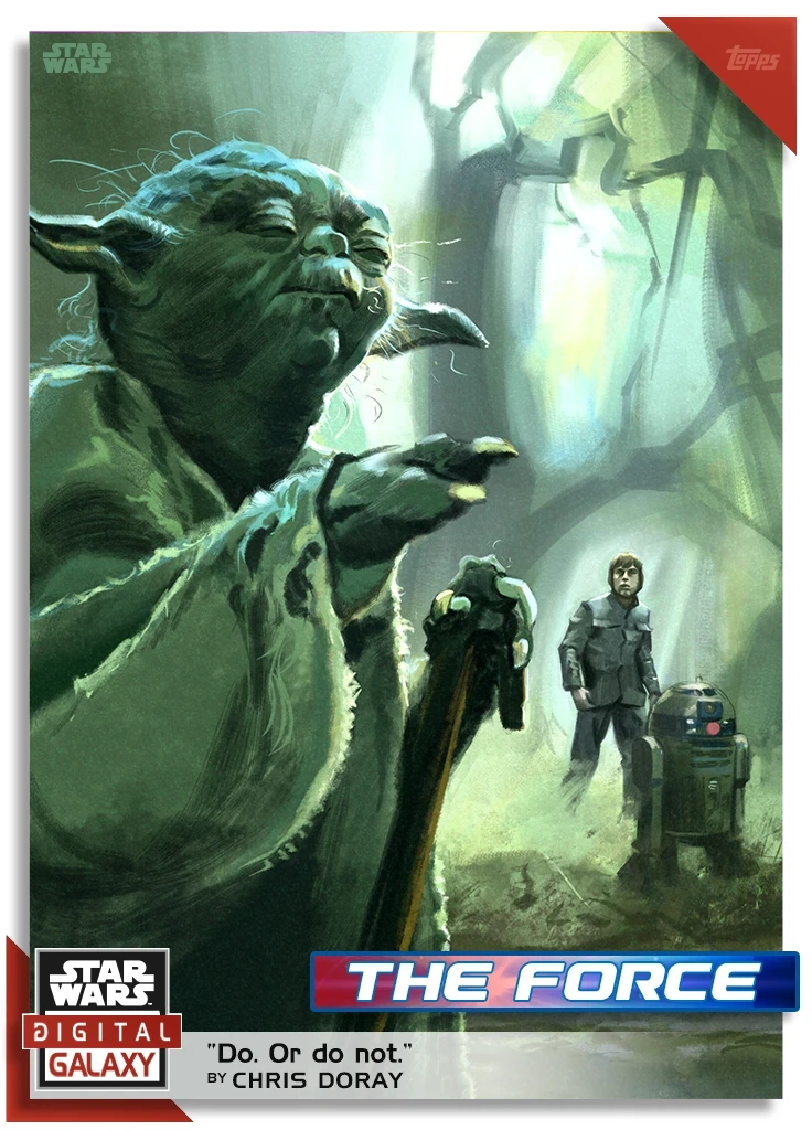 Yoda - Star Wars Card Trader by Topps