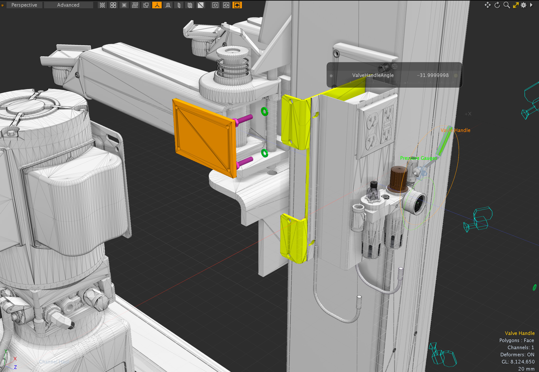 Behind the scenes: rigging and the tooltips I make for my fellow tech pubbers if they ave to follow me into this file.