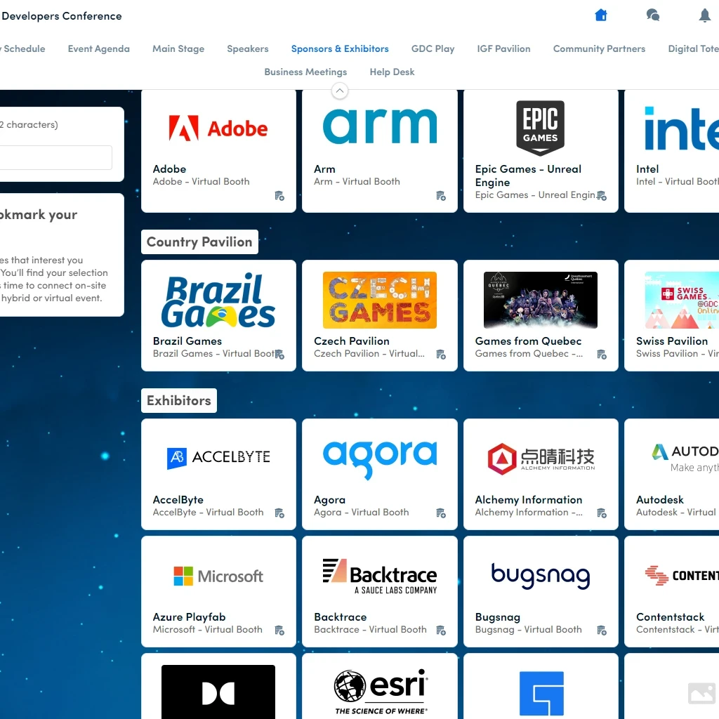 My graphics as seen on the event page 2/2