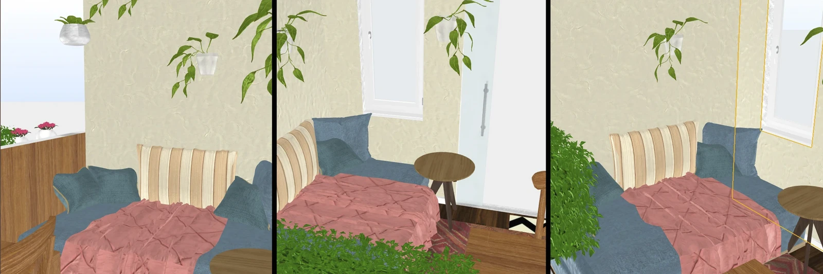 Laying out the general elements in 3D