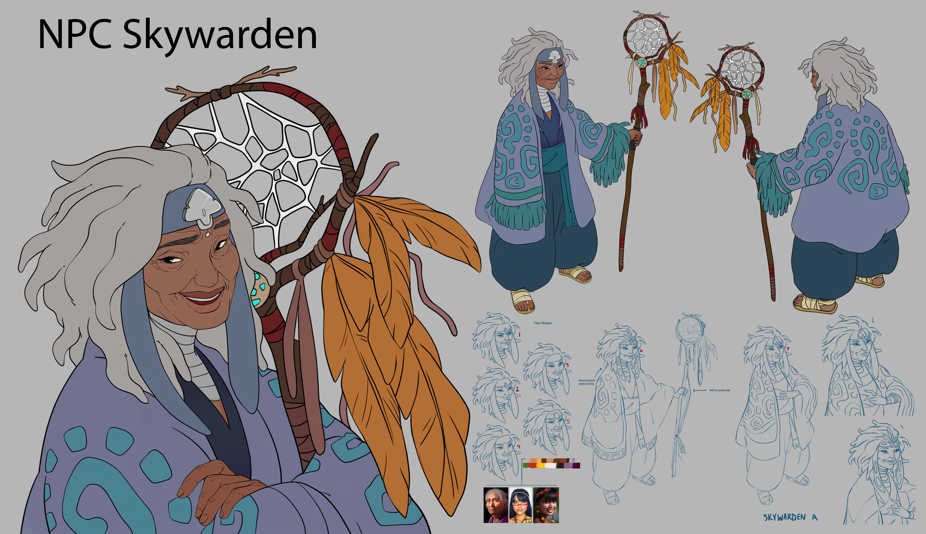 Skywarden NPC in the main hub.