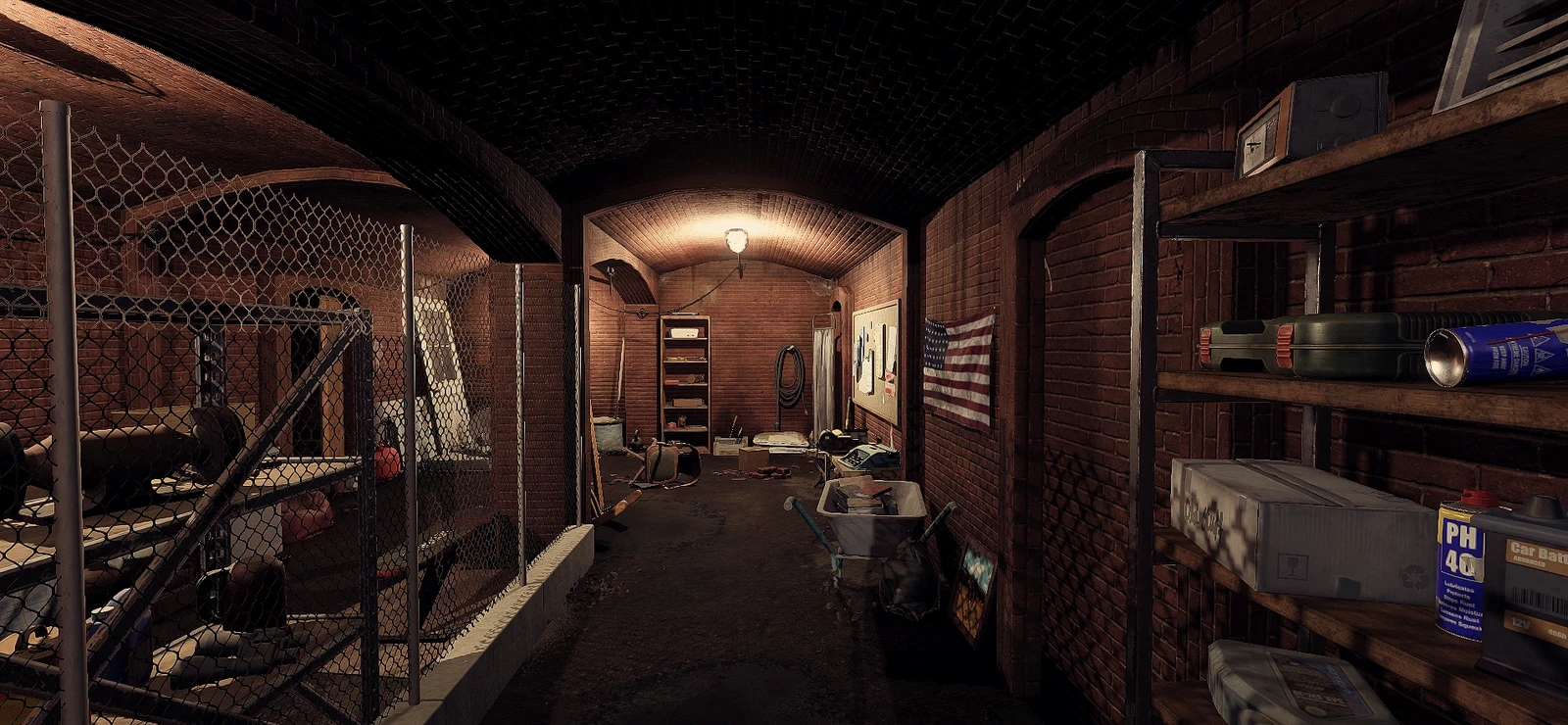 Basement entry
