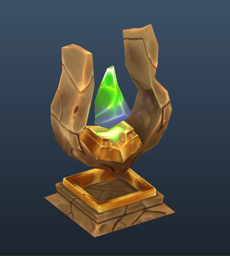 ArtStation - Enchanted Rune - Game asset
