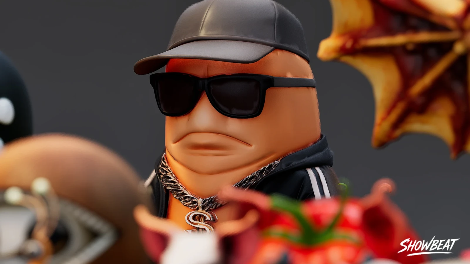 Character Close-up View