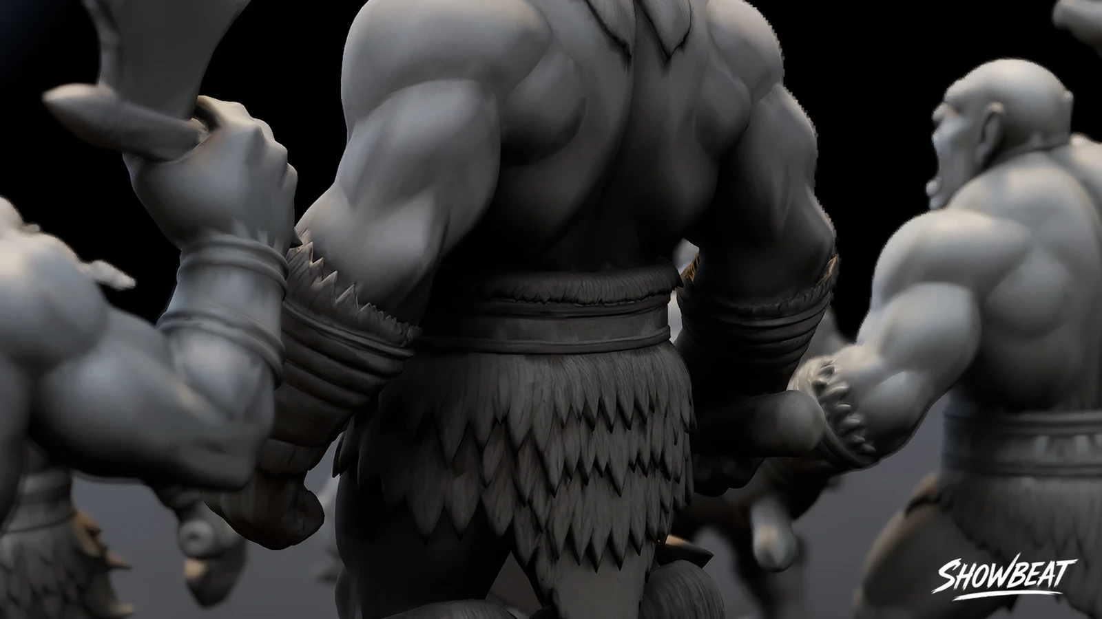 Character Close-up View