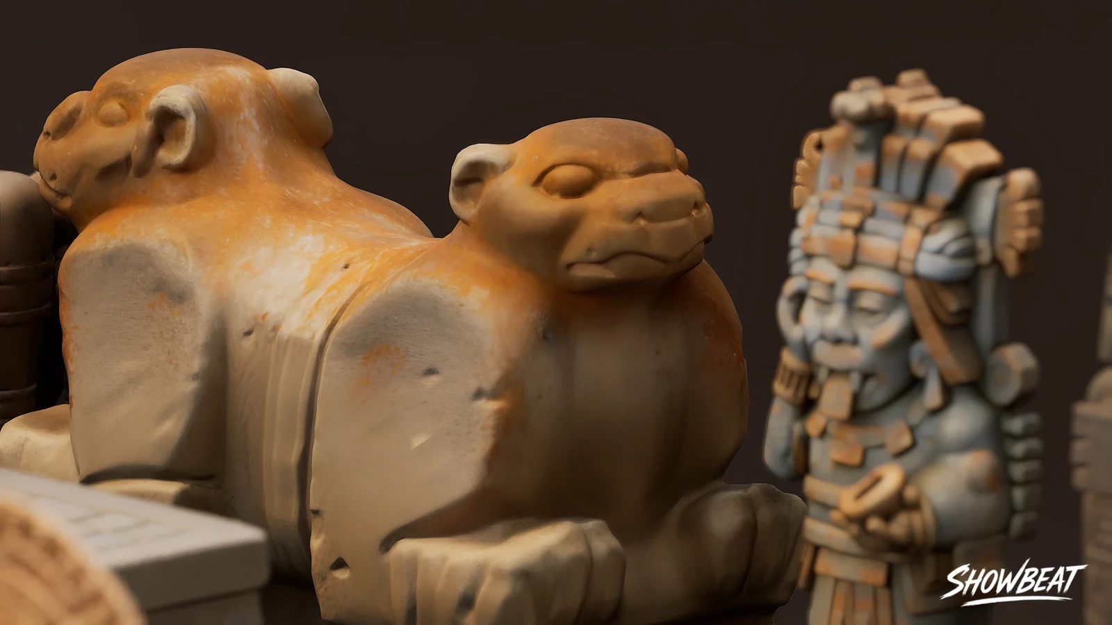 Character Close-up View
