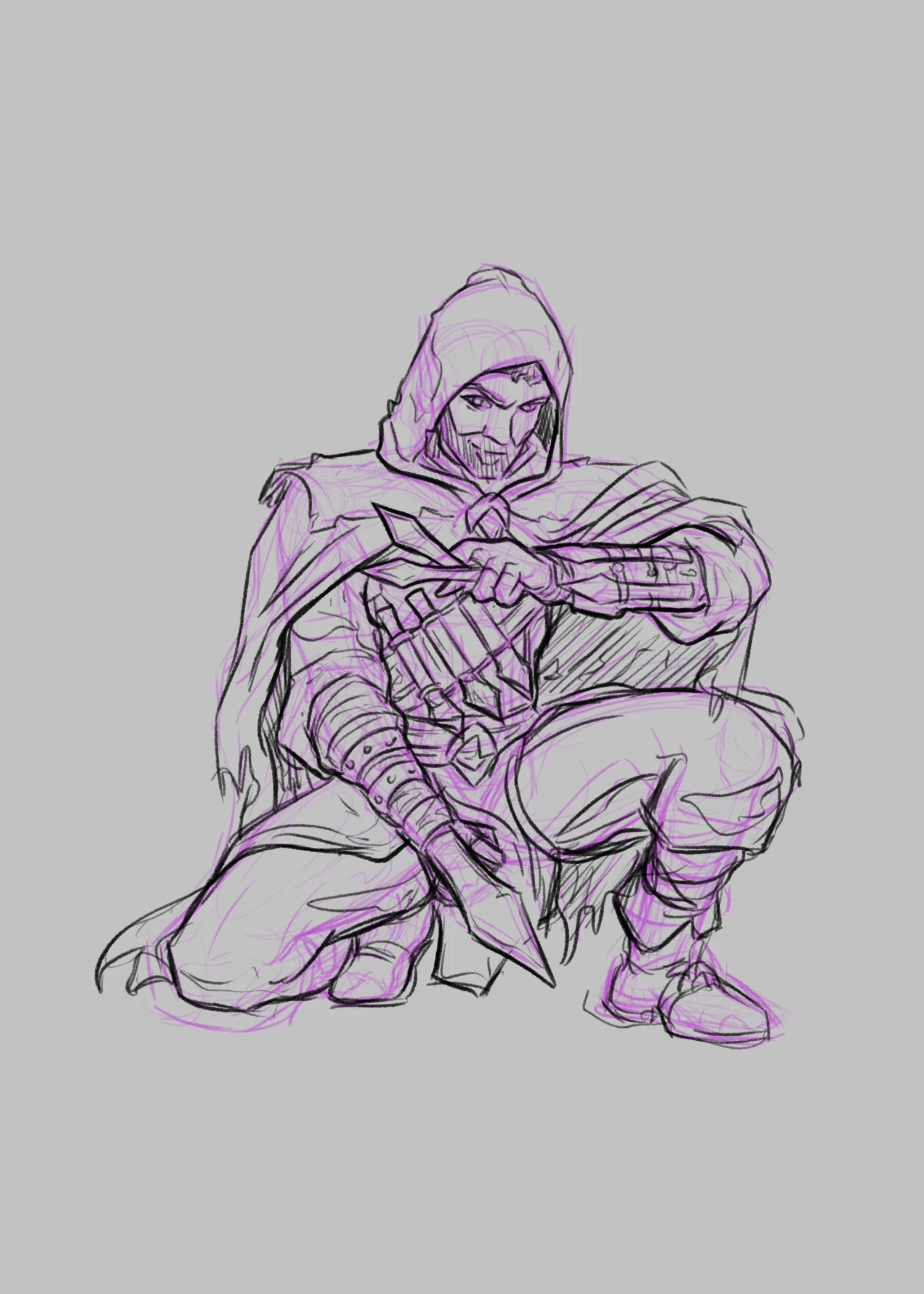 Initial Rough Sketch