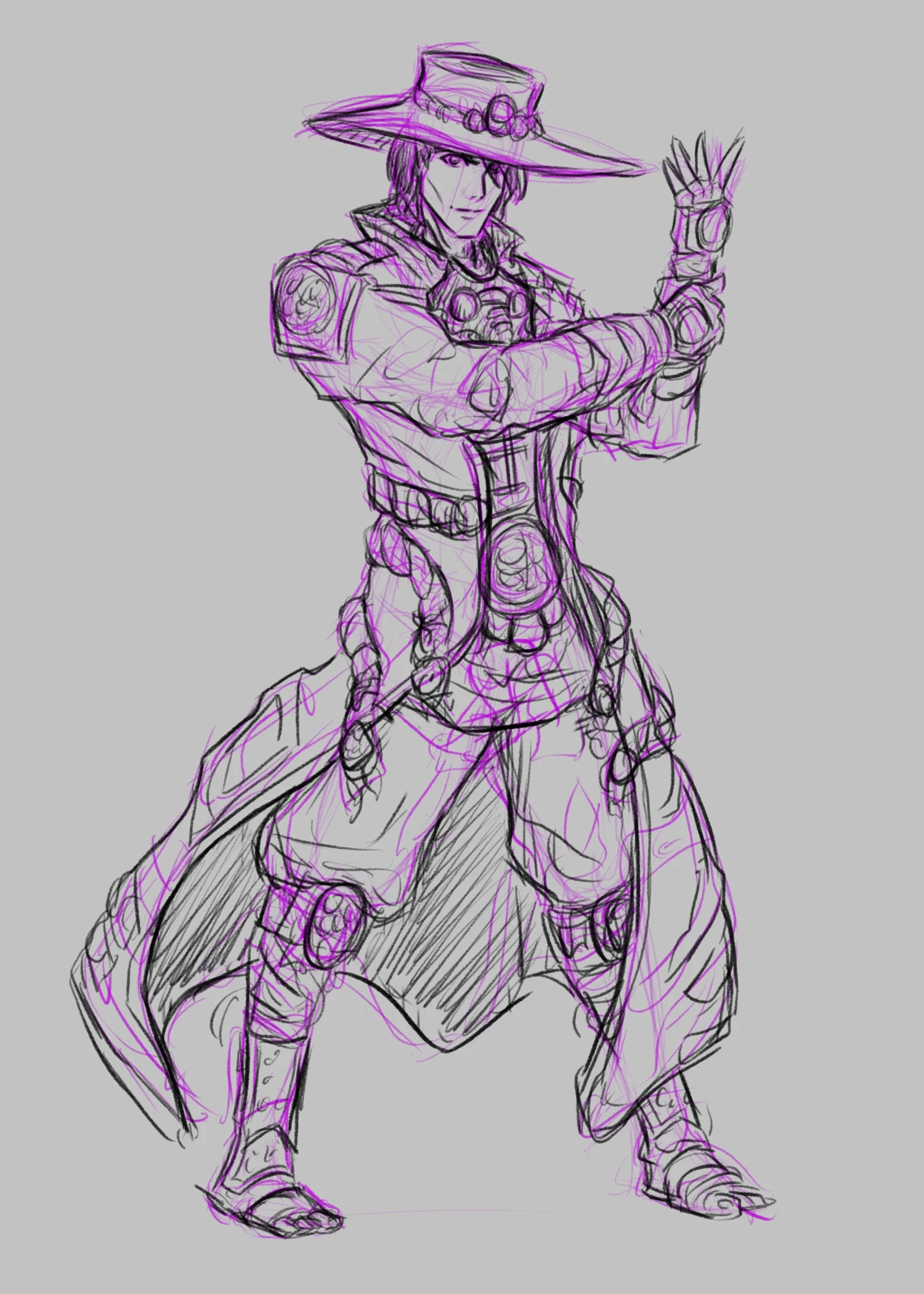 Initial Rough Sketch