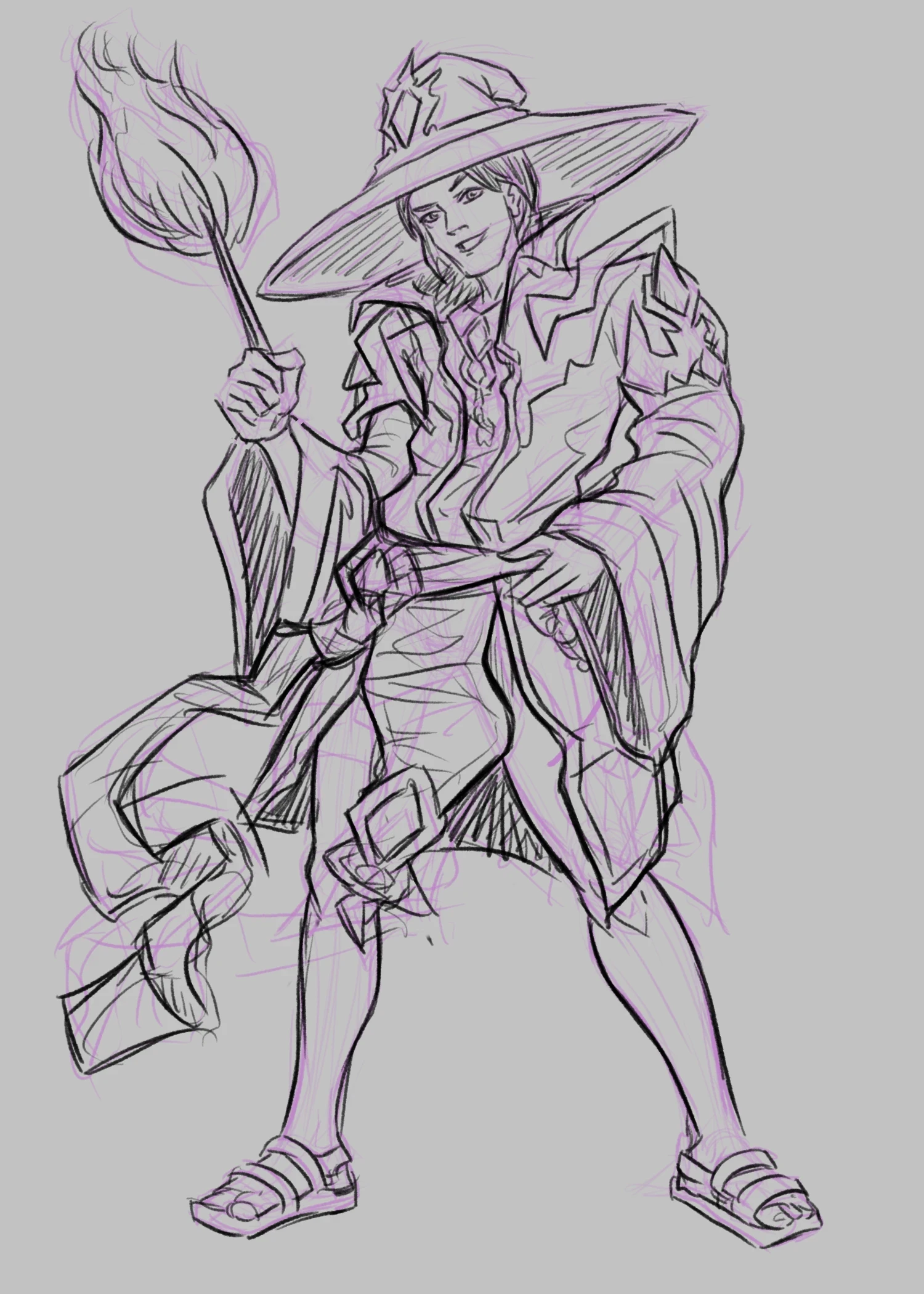 Initial Rough Sketch