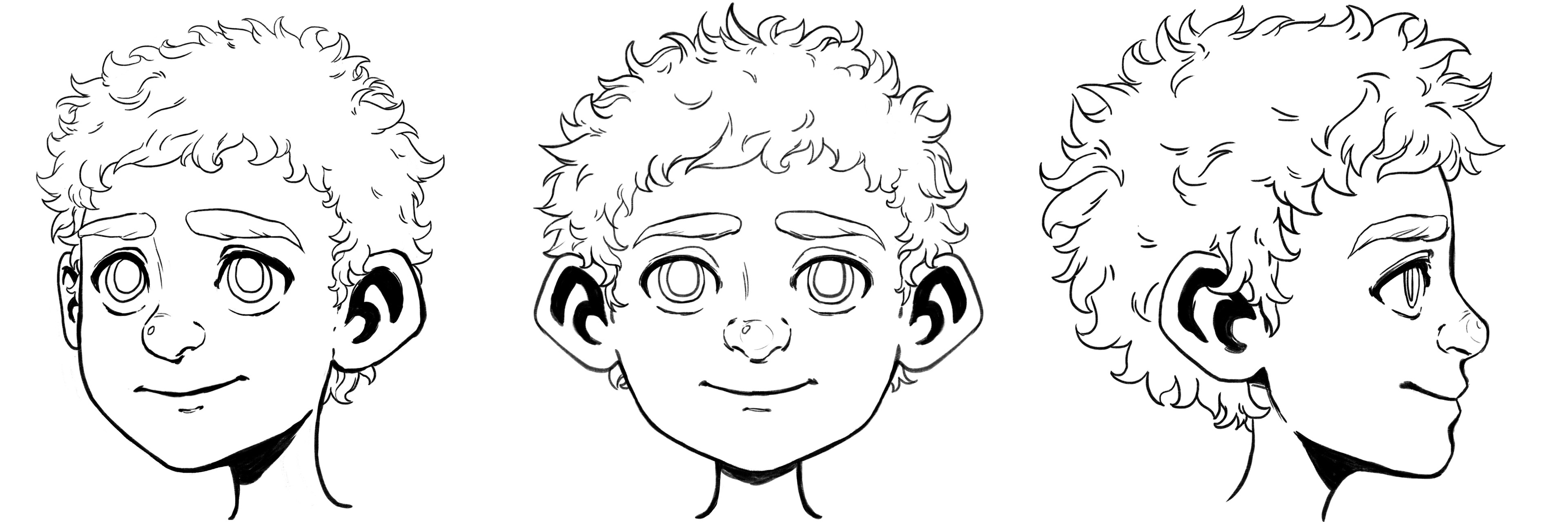 Testing a head turn of Marco.