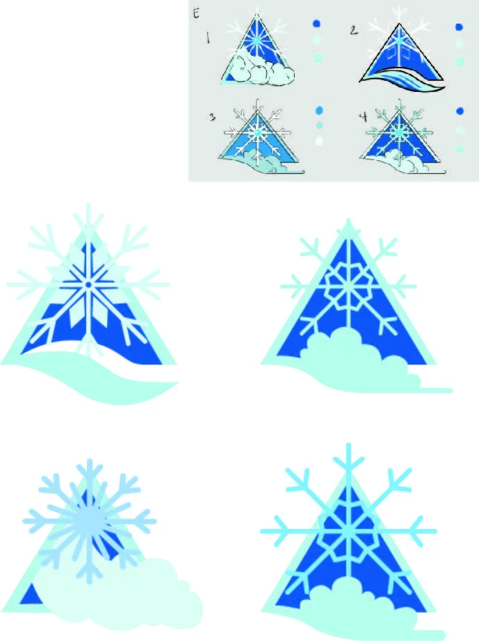 Color Block-in Exploration.