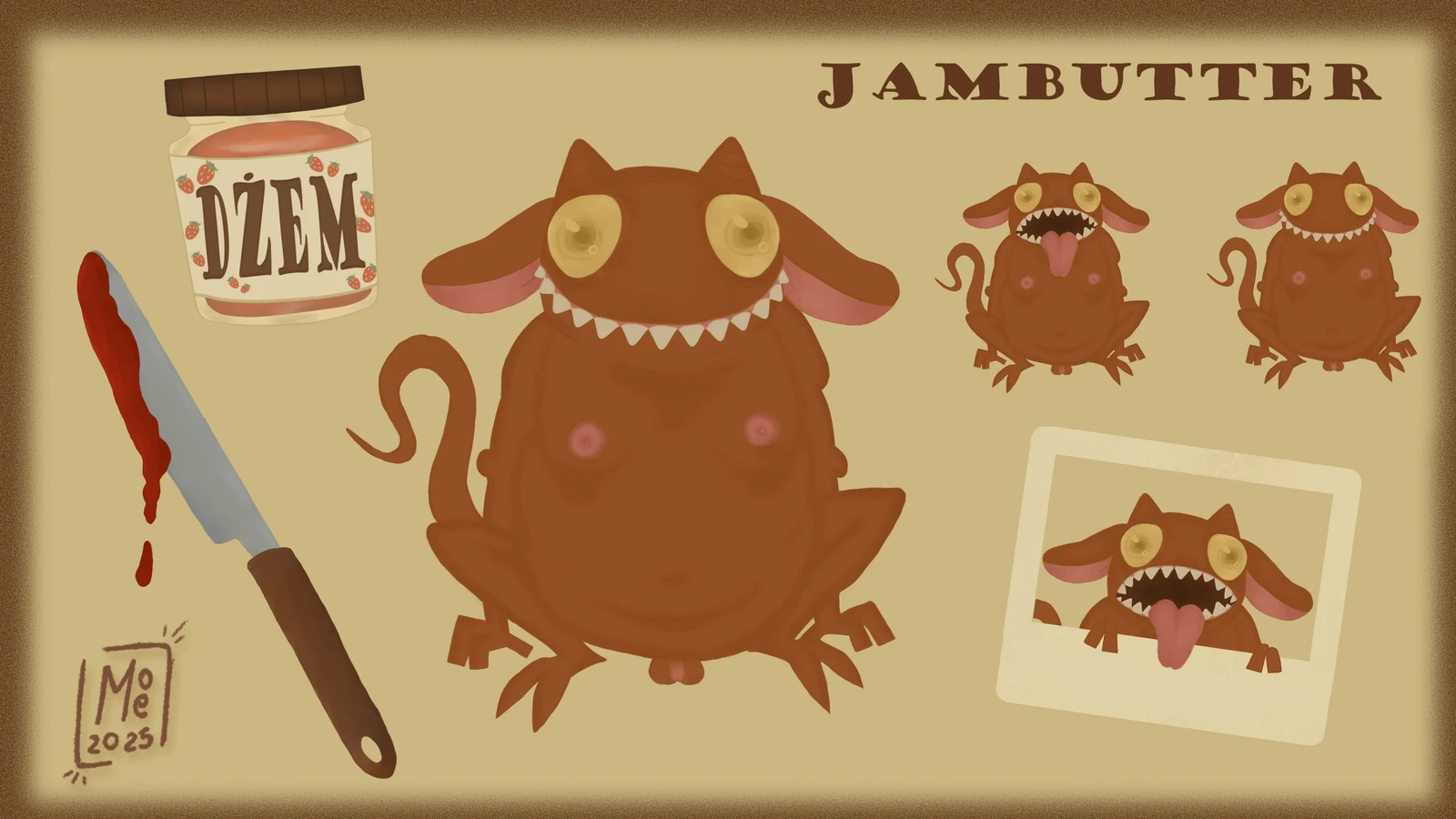 Character design - Krita