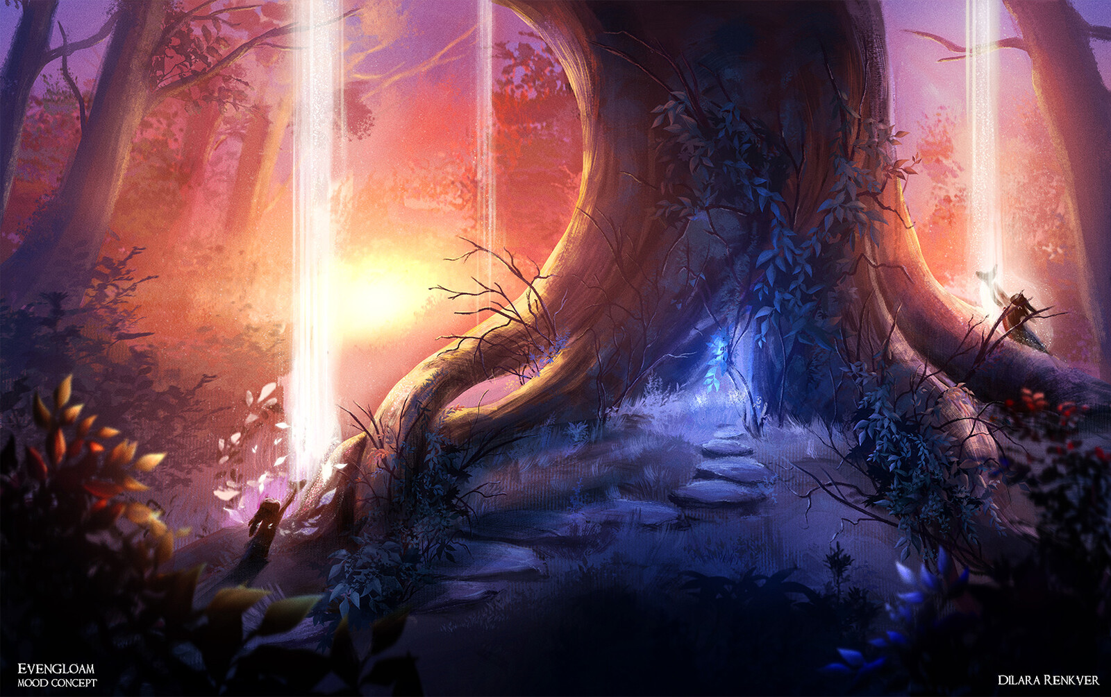 1st Mood Concept I created for my personal IP