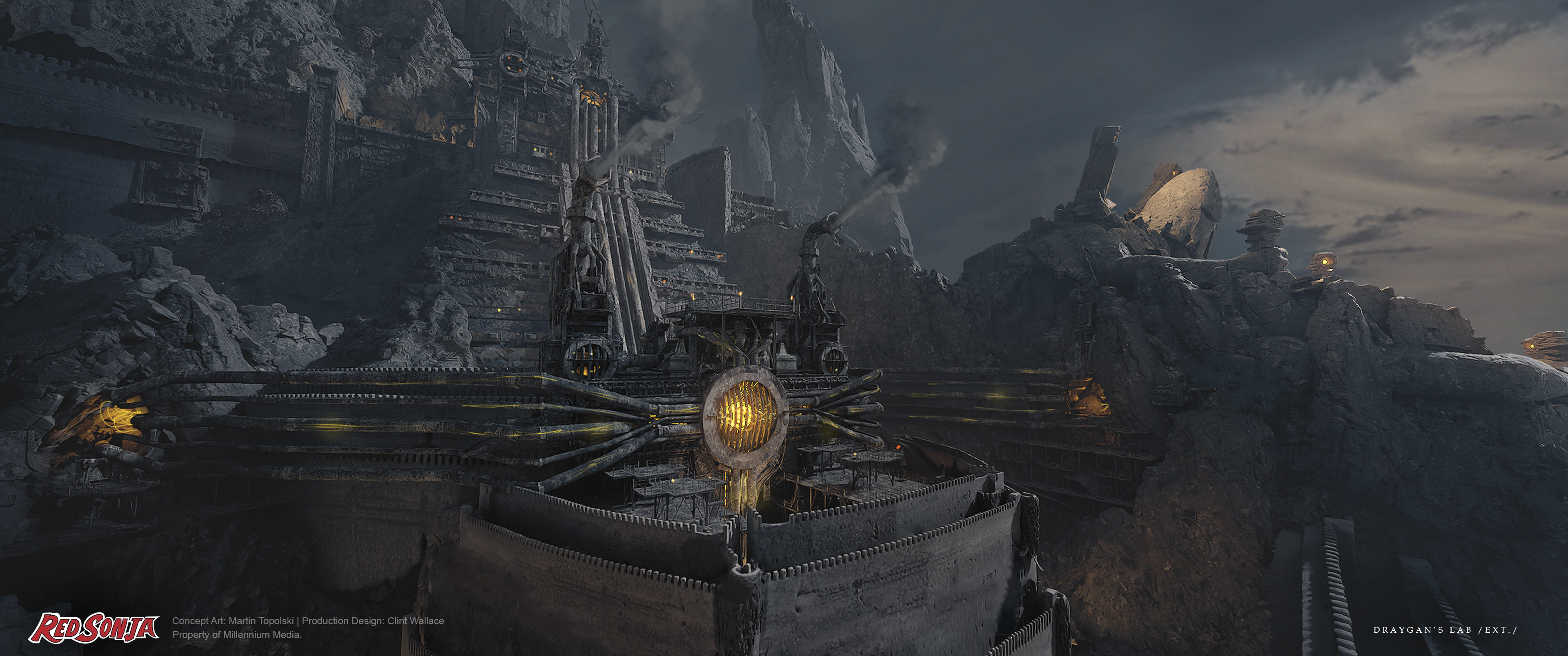 Draygan's Lab /EXT./