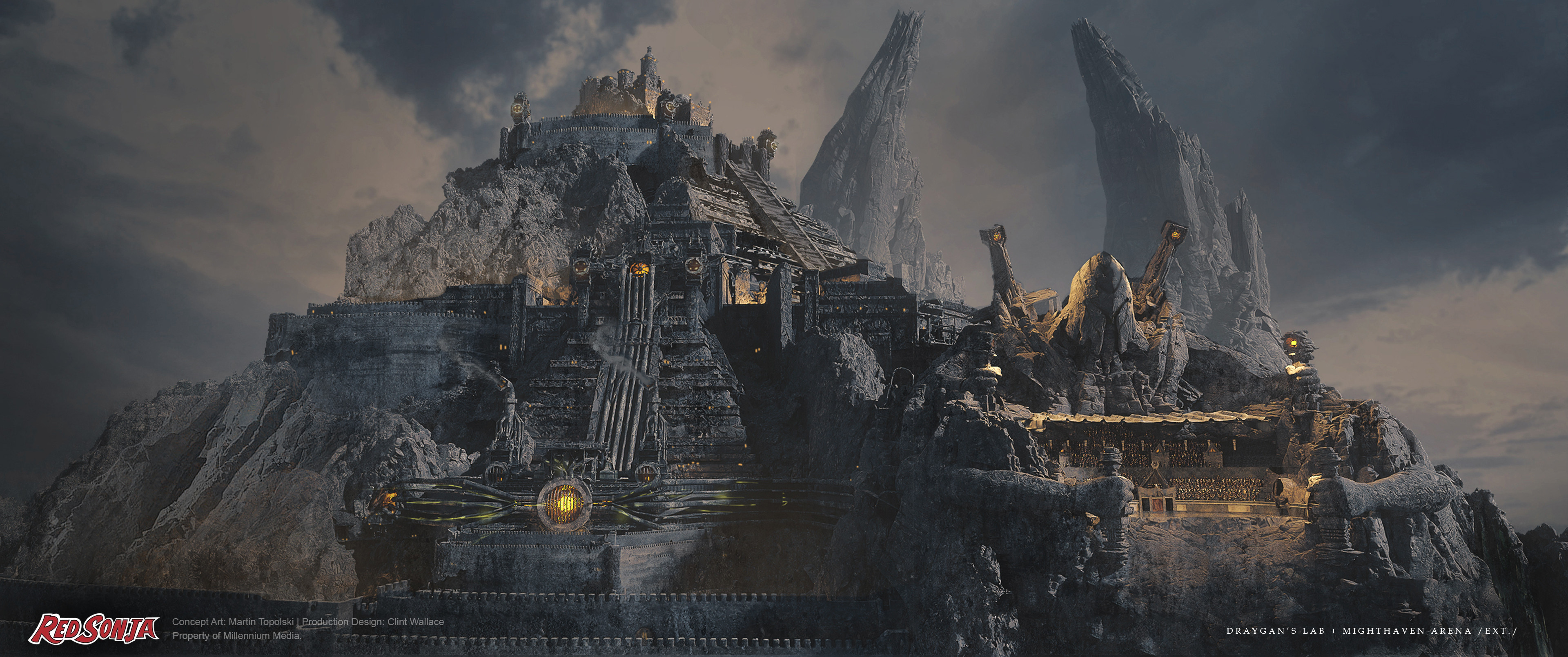 Mighthaven Arena + Draygan's Lab /EXT./