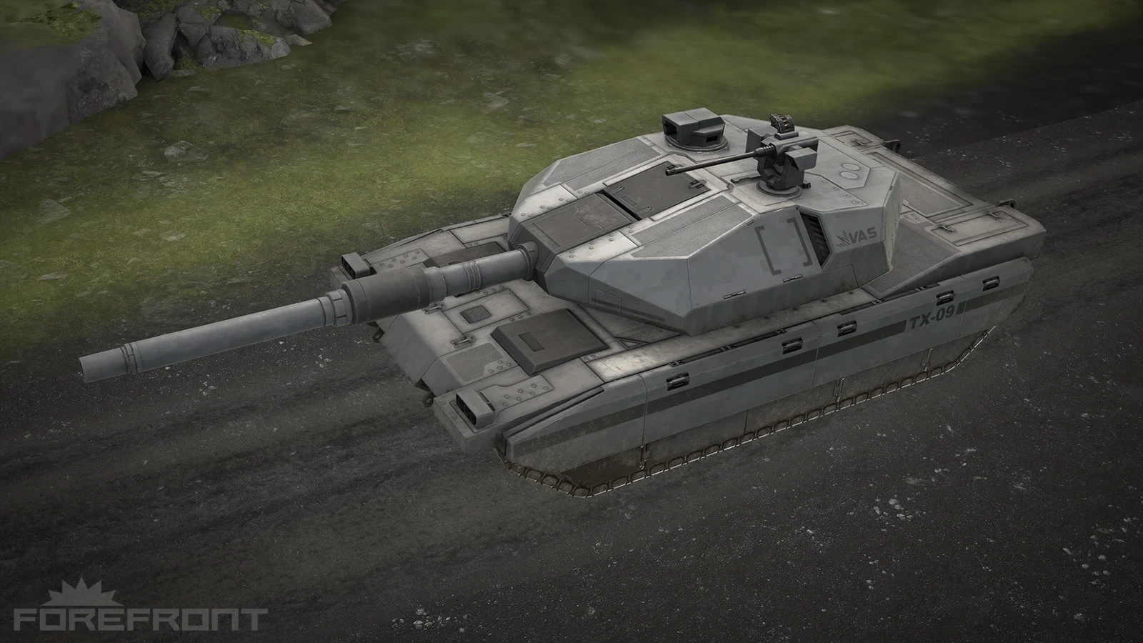 The vehicle as it appears in game