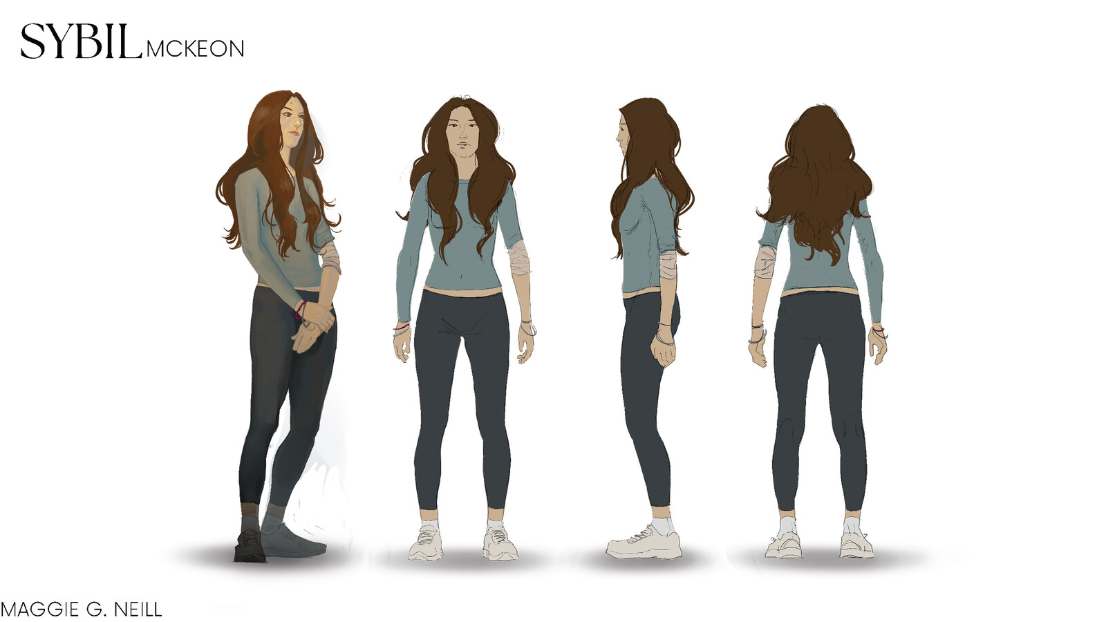 Siblings Character Concept Art