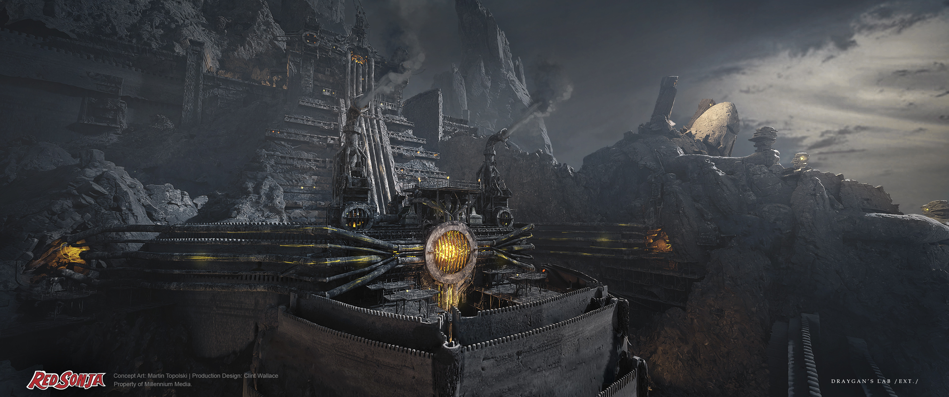 Draygan's Lab /EXT./