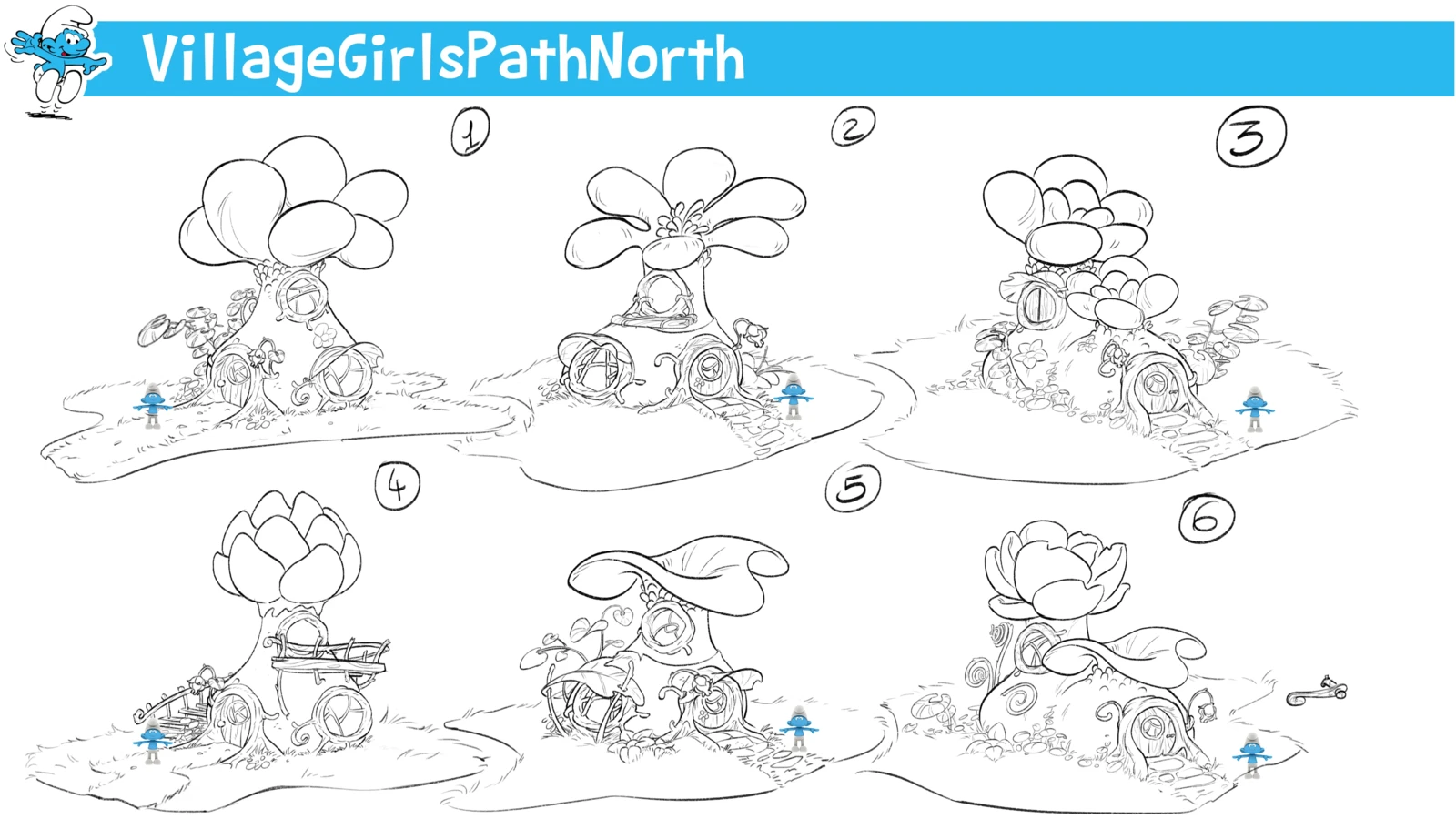 SMURFS : Village Girls