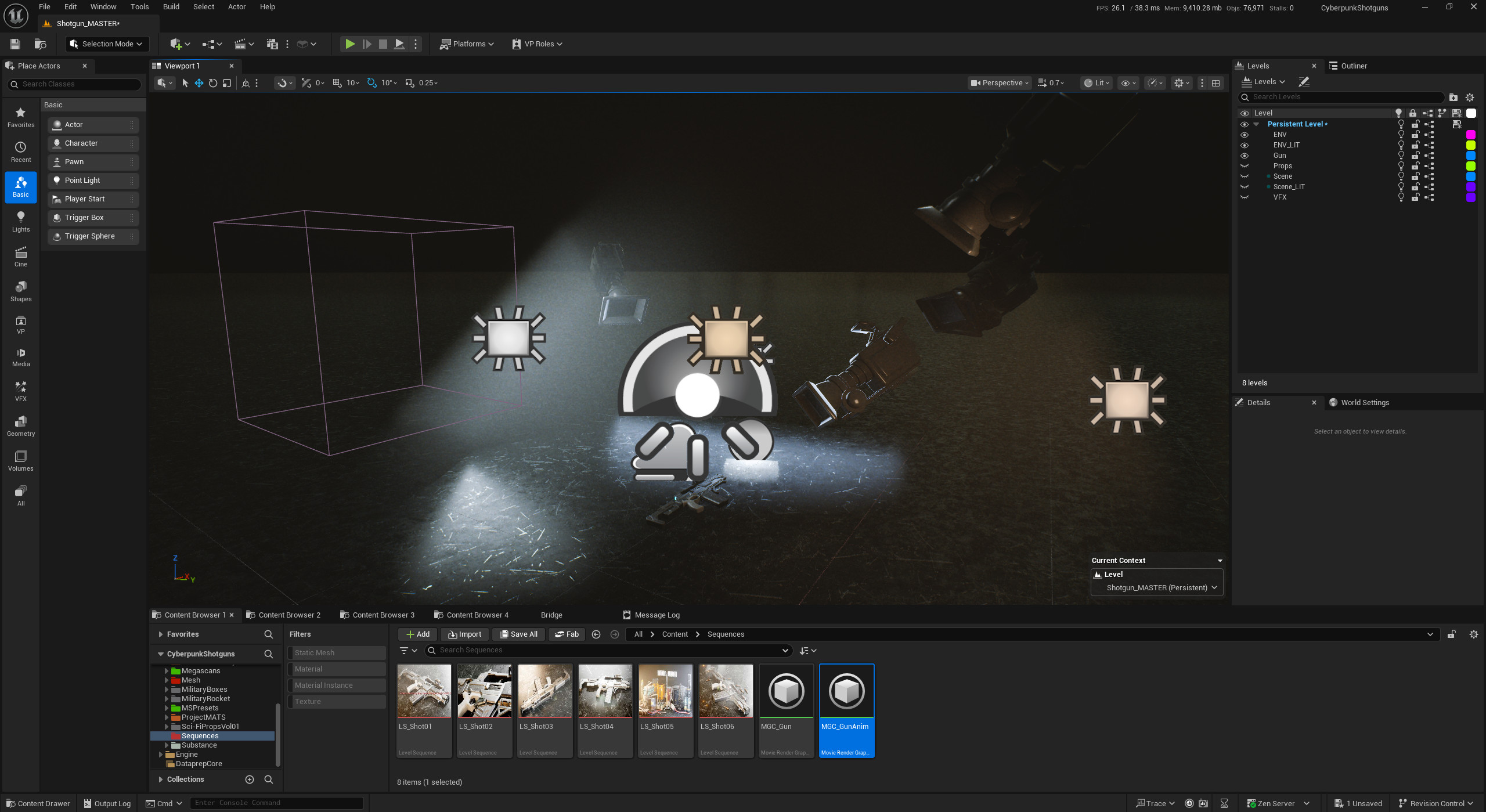Unreal Editor View 02