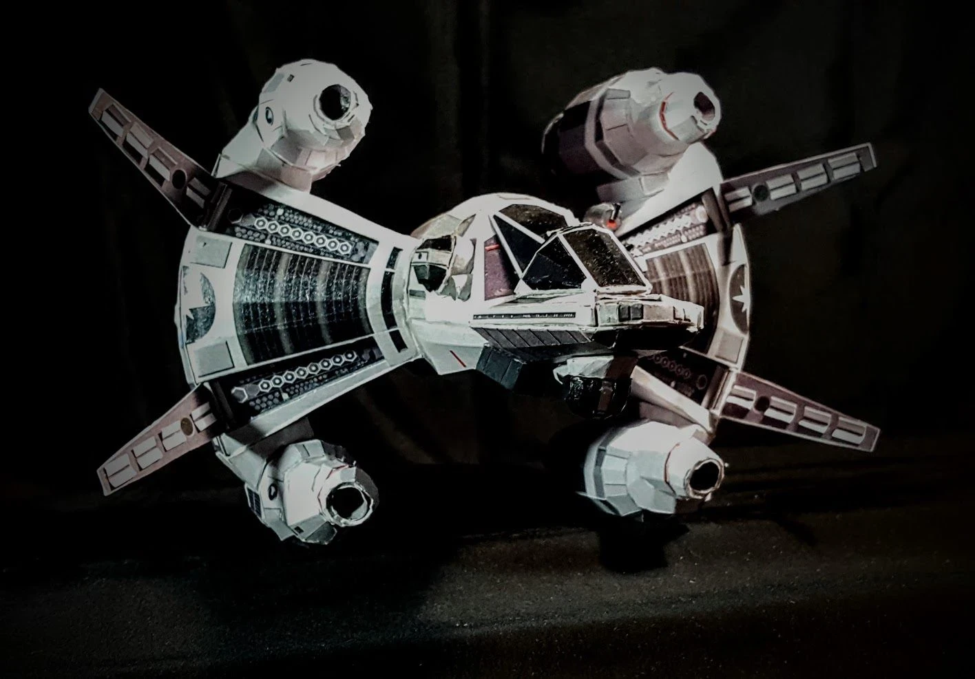 Paper Card Modeling - The Last Starfighter - Gunstar