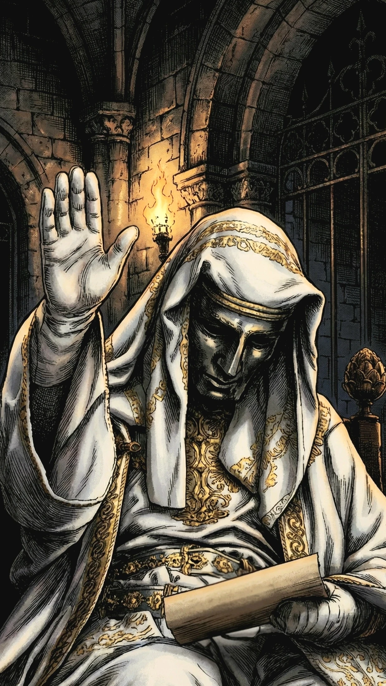 ArtStation - Baldwin IV (Kingdom of Heaven)