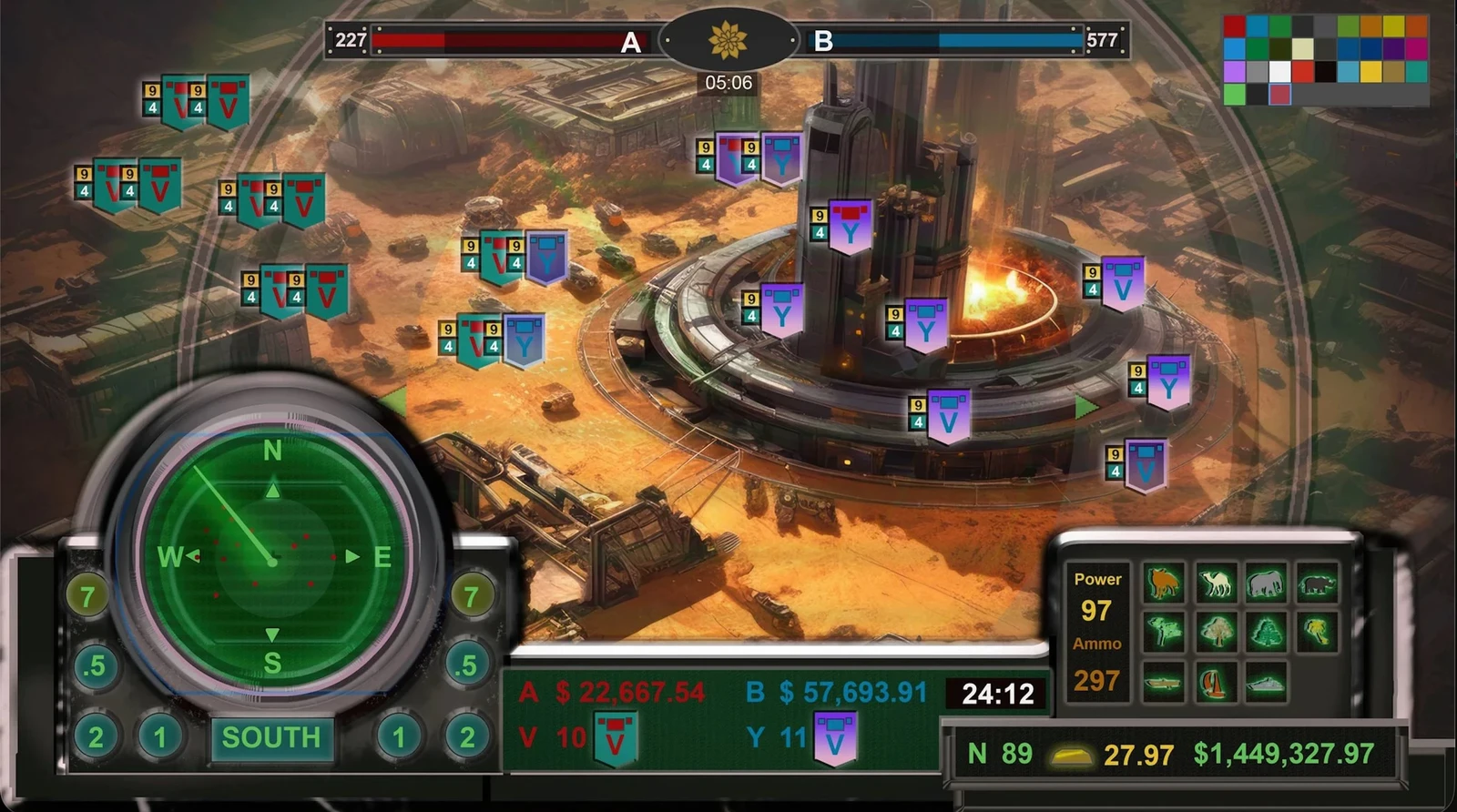 Soldiers at War: Mar Colonies (RTS) Mock up