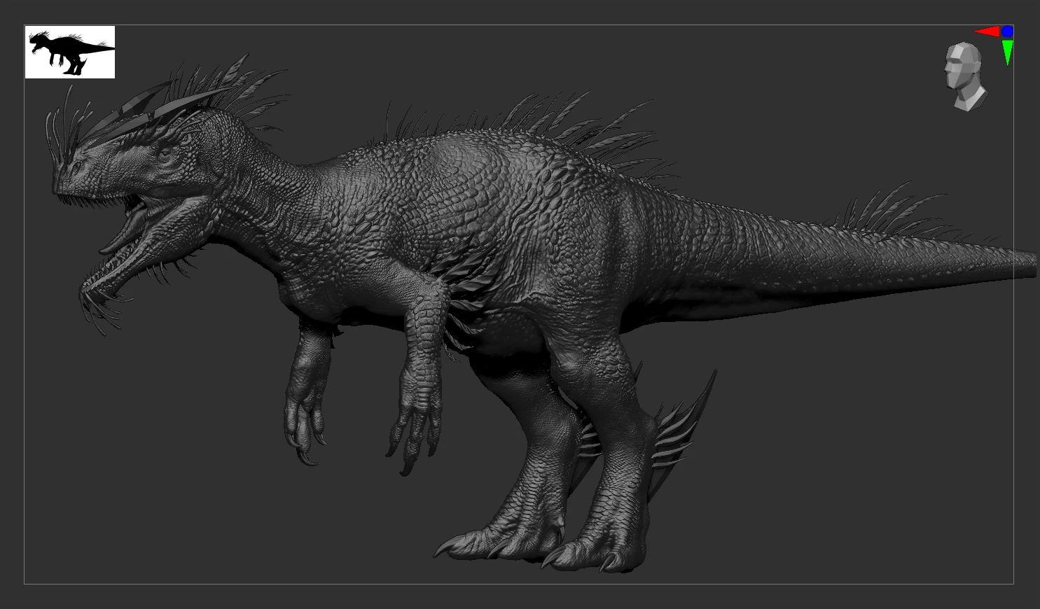 Final Zbrush Sculpt