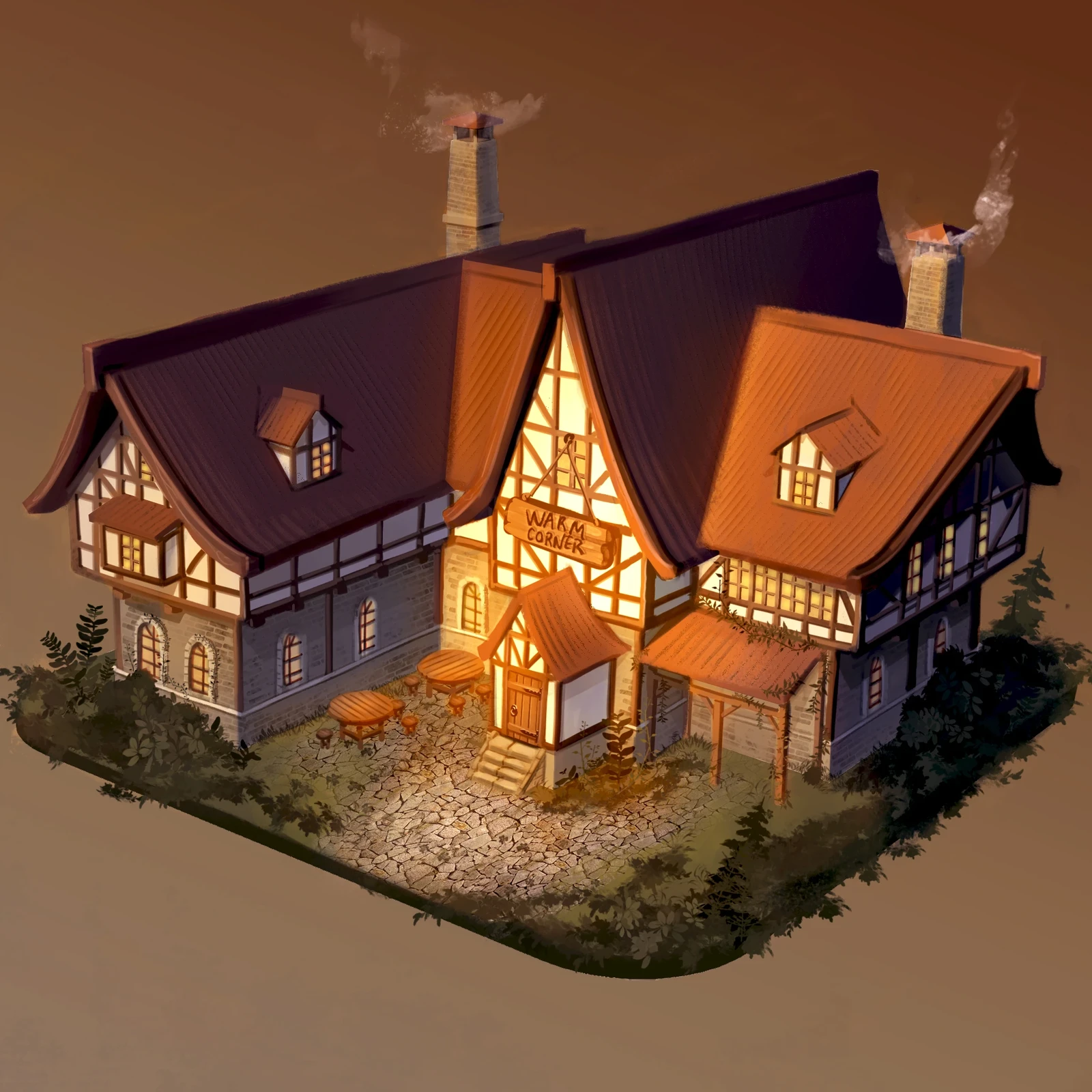 Finished diorama
