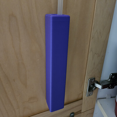 Custom 3D Printed Straw Holder