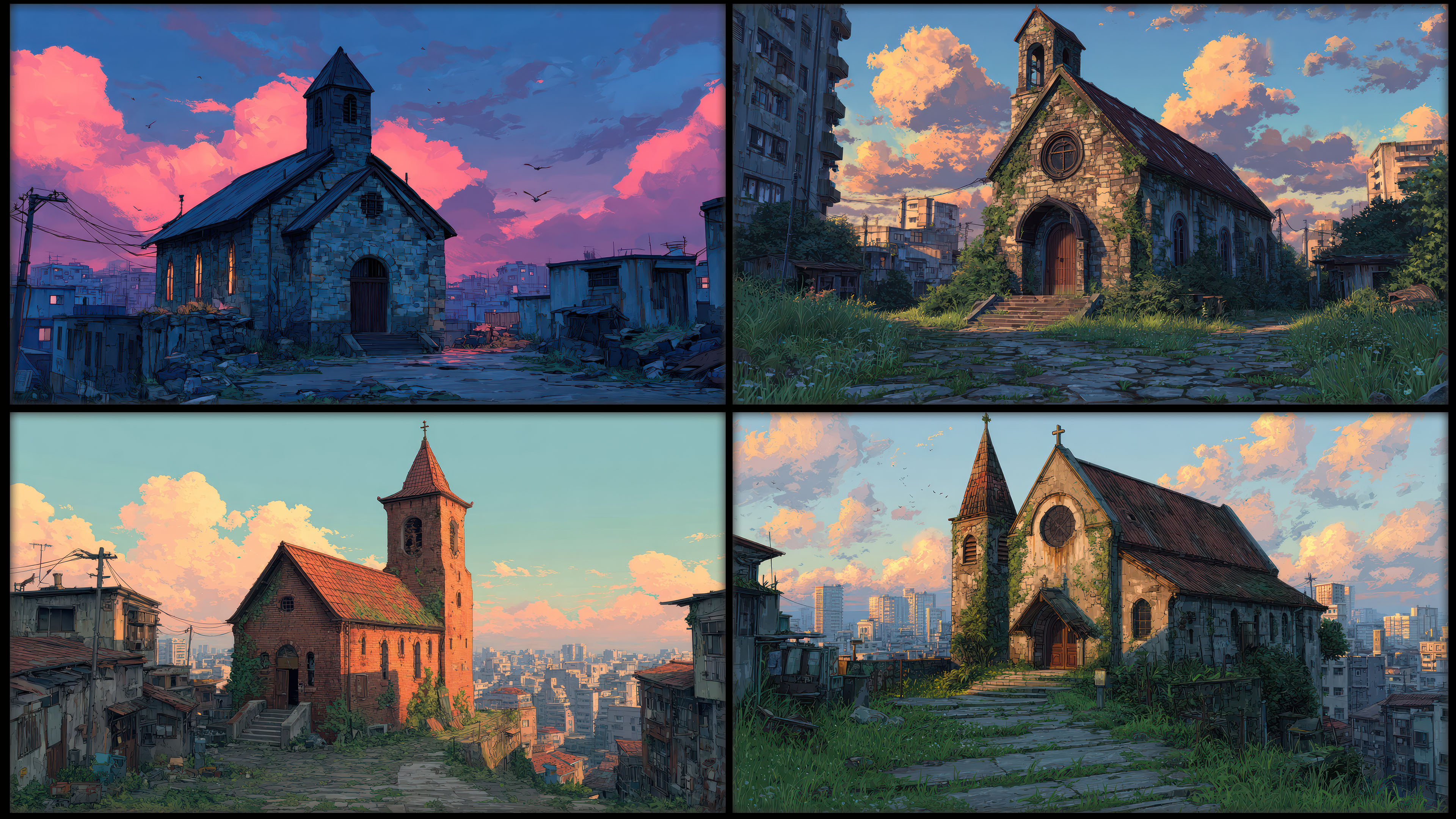 240 Abandoned Church - Anime Concept Reference Image Pack v.204 |4K|
https://www.artstation.com/a/51916015