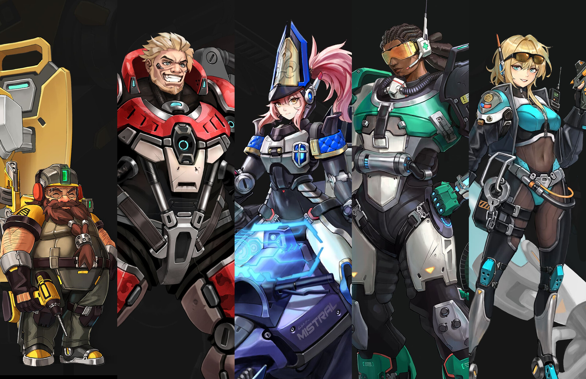 ArtStation - Mecha/ character Concept Art