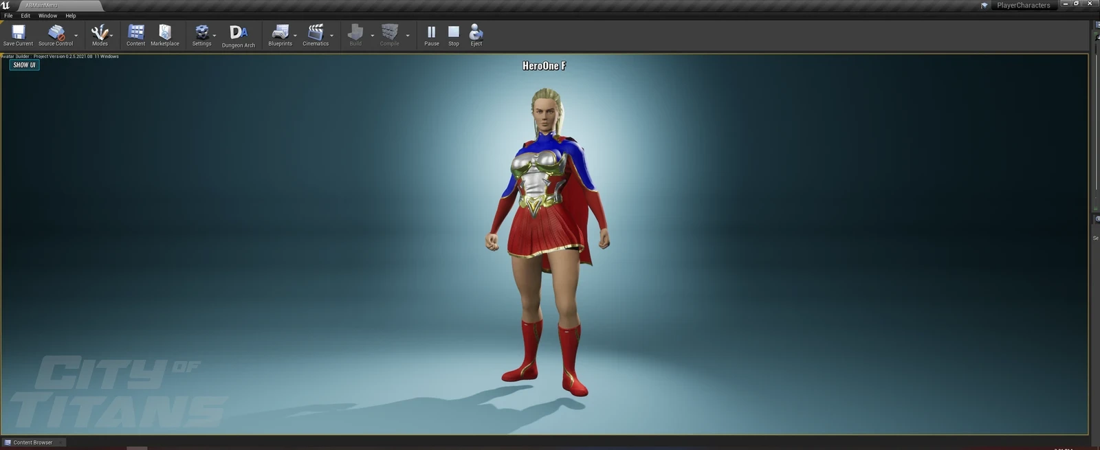 HeroOne Female (InGame)