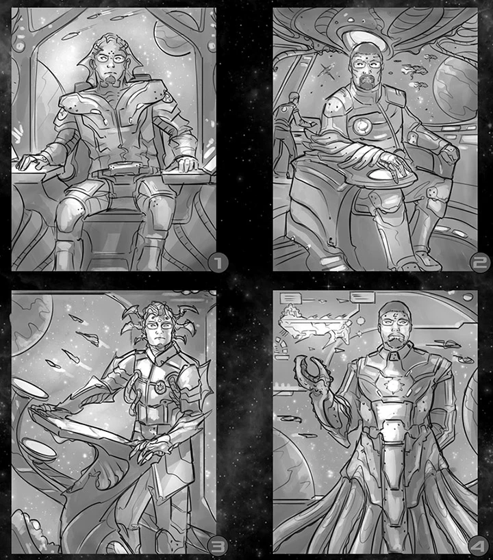 Bioform Captain concepts