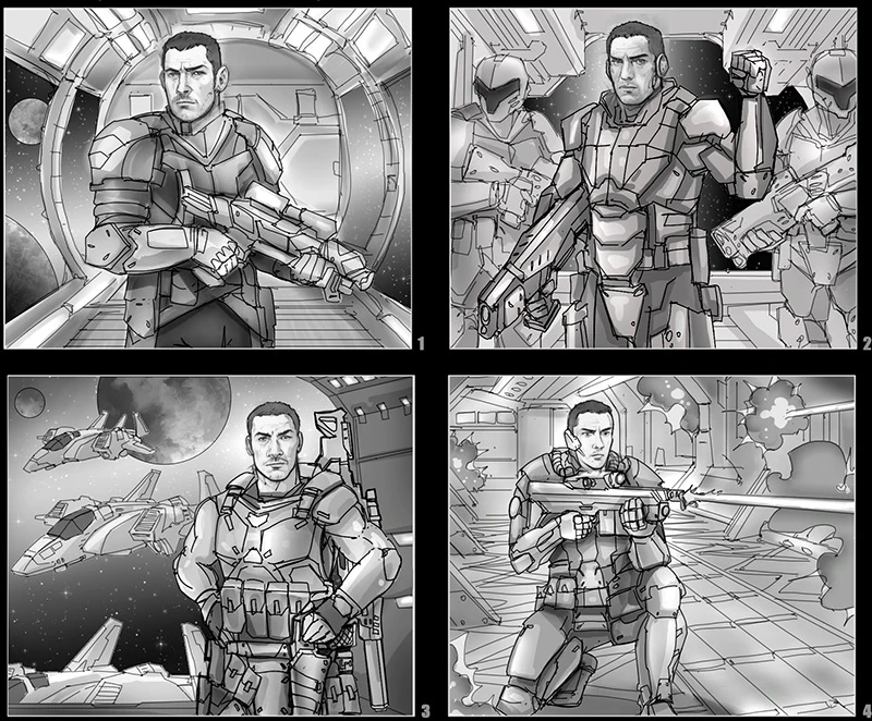 Merc Commander concepts