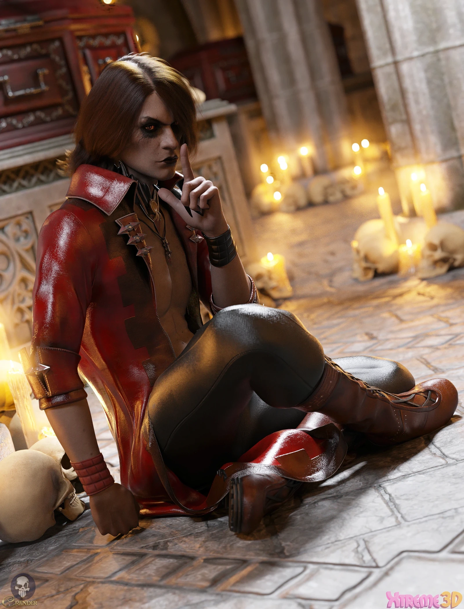 ND Devlath The Vampire for G9 by Nathy Design
Art by Crender
Store Daz 3D