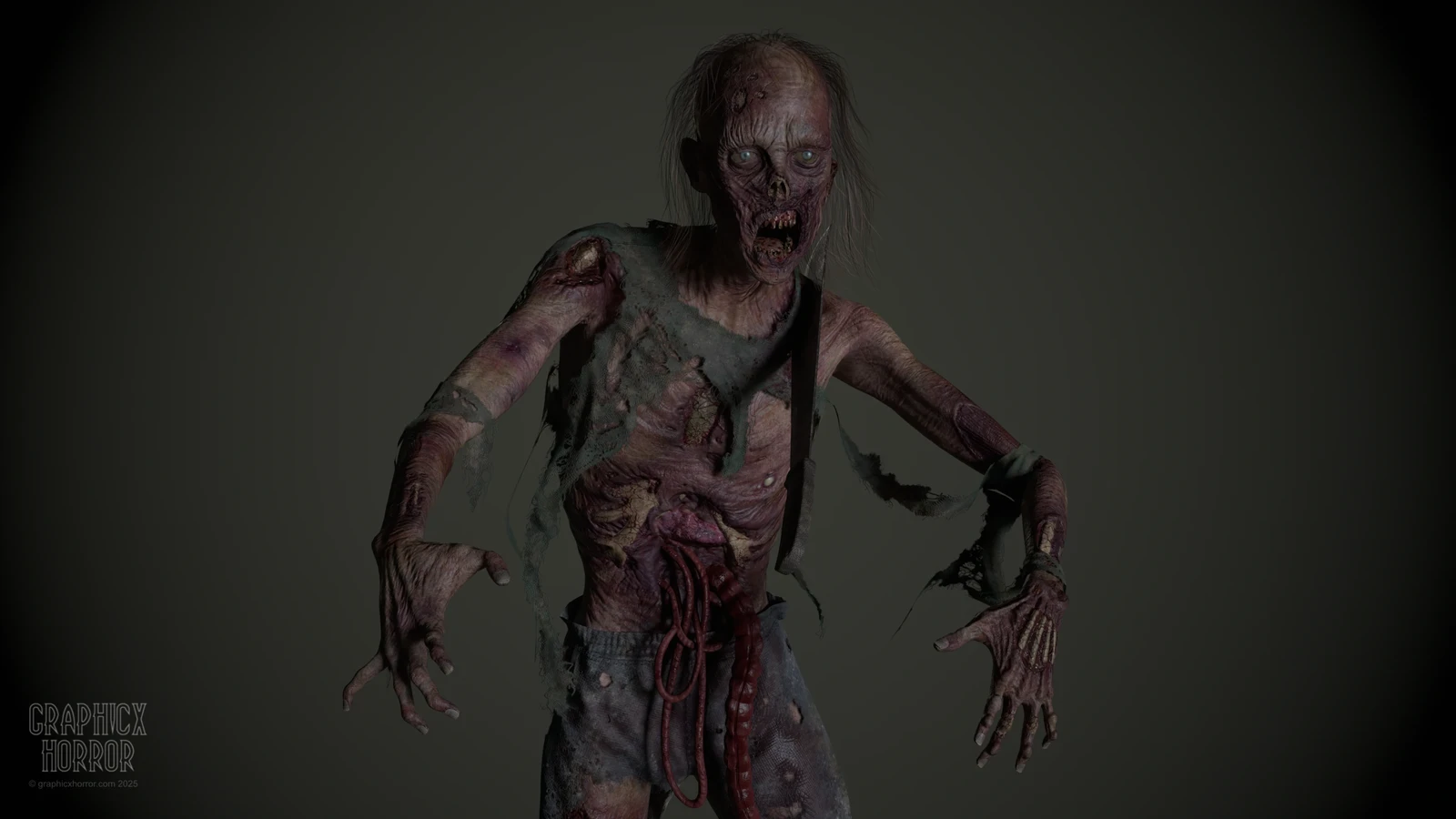 Male Rotted Zombie