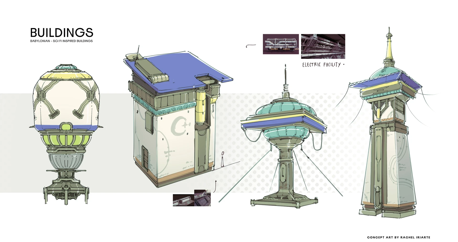 Babylonian Sci Fi Assets