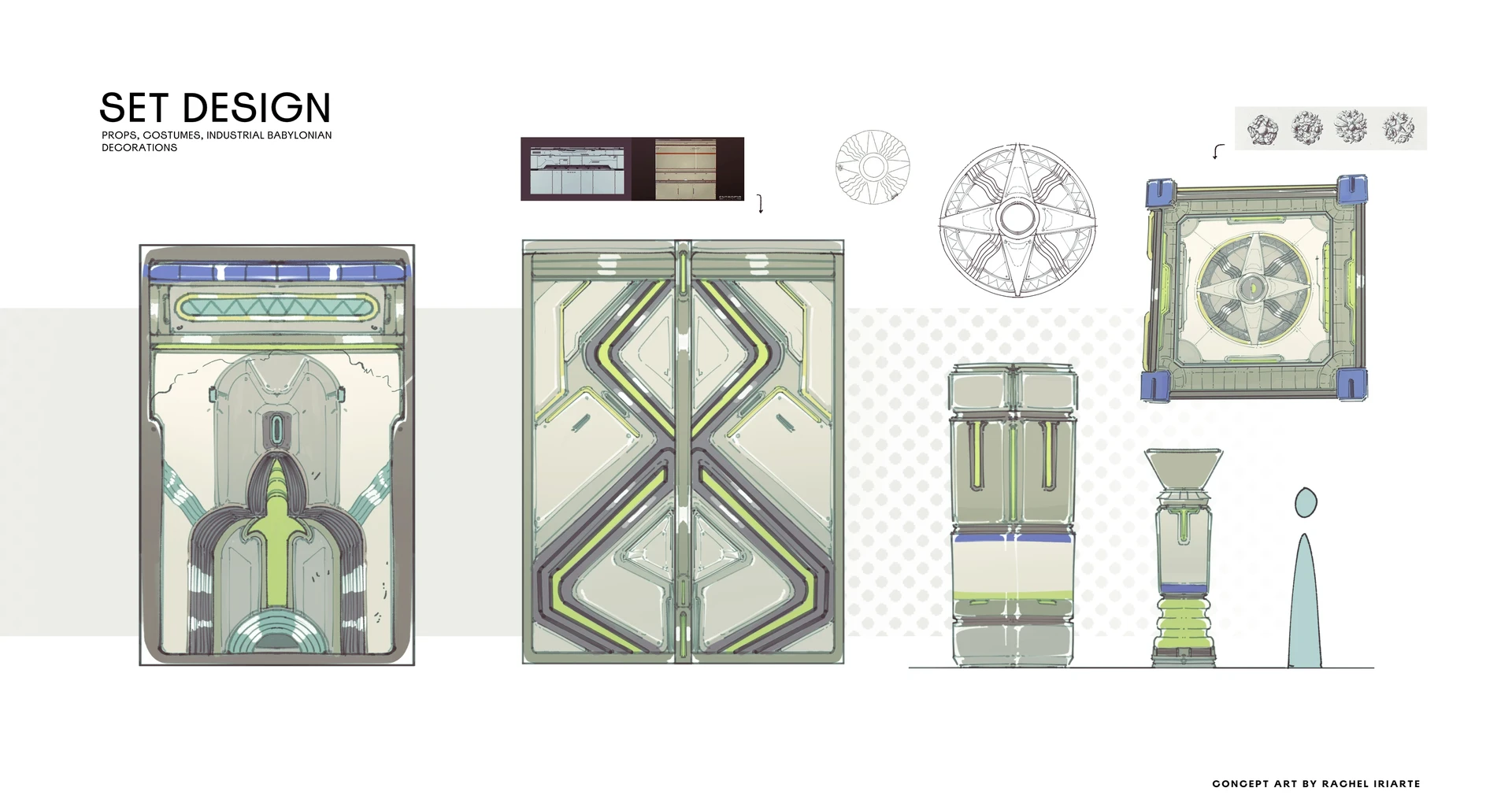 Babylonian Sci Fi Assets