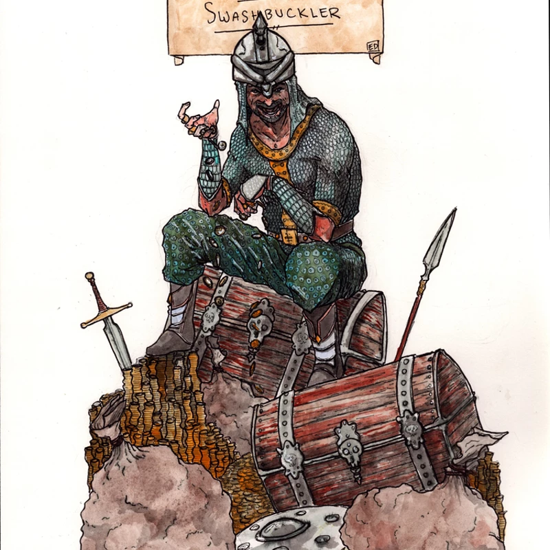 A Shady Swashbuckler